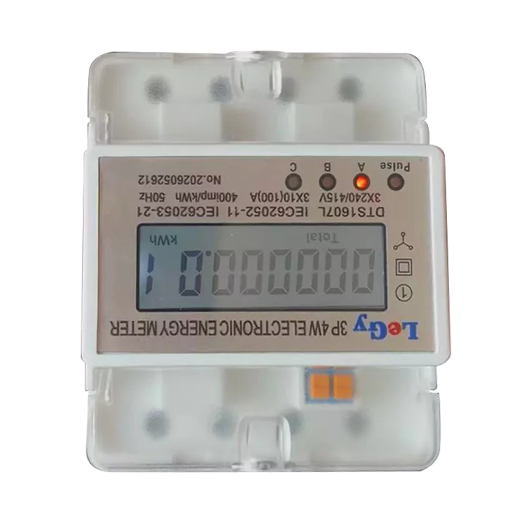 Doğrudan Bağlantılı DIN Raylı Enerji Ölçer