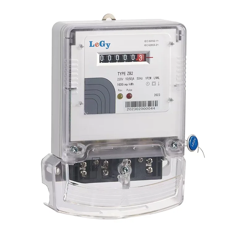 Tek Fazlı Elektronik kWh Enerji Sayacı