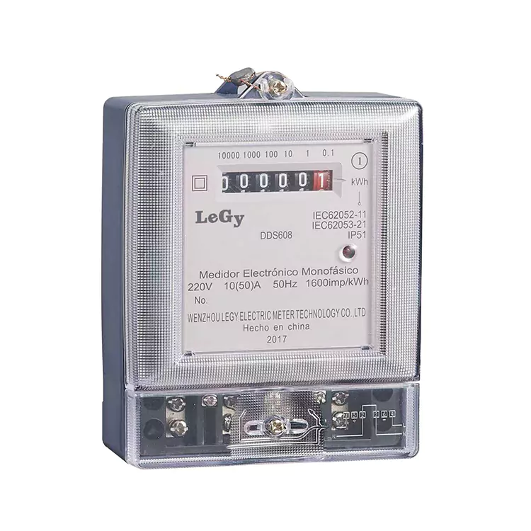 Tek Fazlı RS485 Akıllı Enerji Sayacı